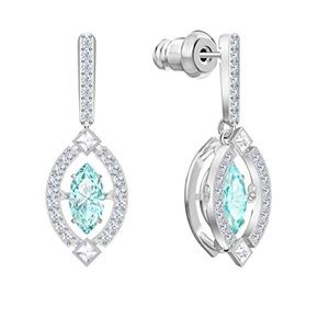 Swarovski Women's Sparkling Dance Jewelry Collection, Rhodium Finish